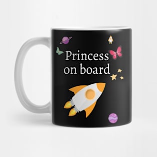 Princess on Board Mug